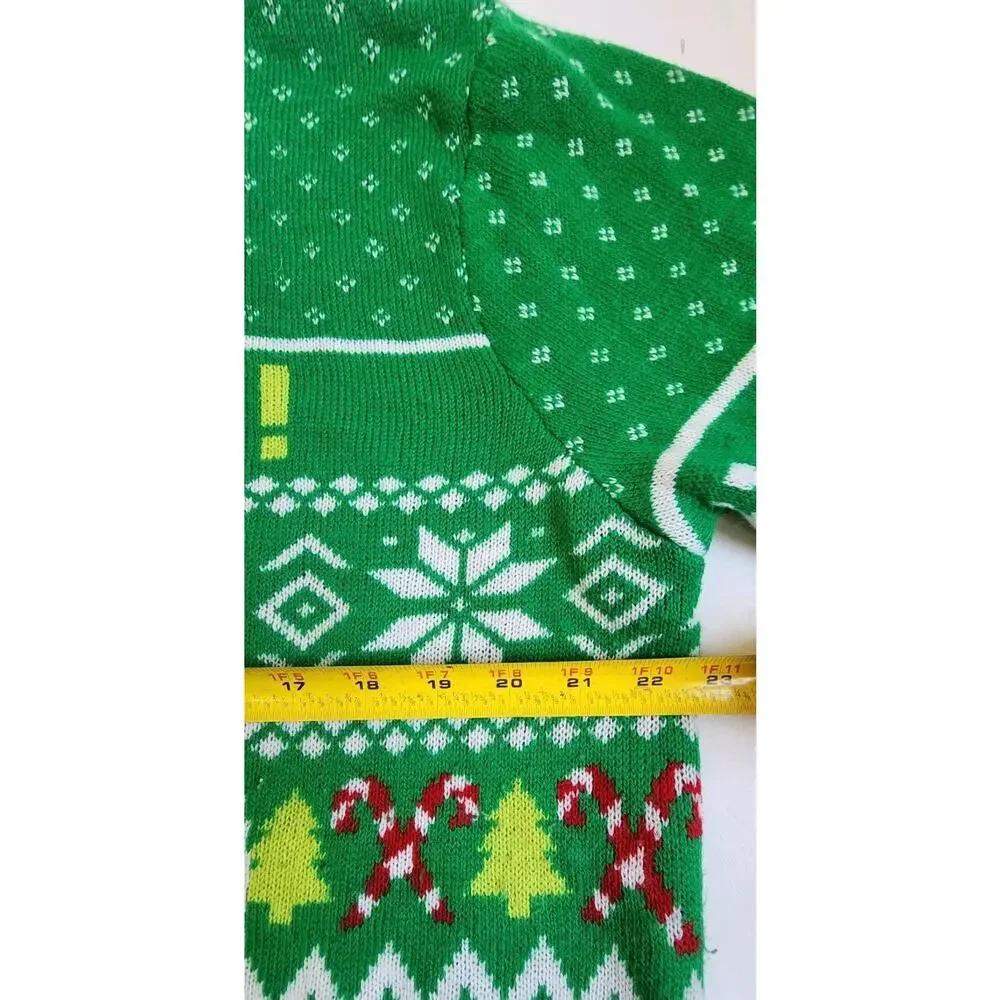 Dr. Seuss The Grinch Ugly Christmas Sweater Men XL (46/48) Oh Joy Holiday Party